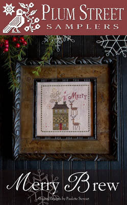 Plum Street Samplers Merry Brew christmas cross stitch pattern