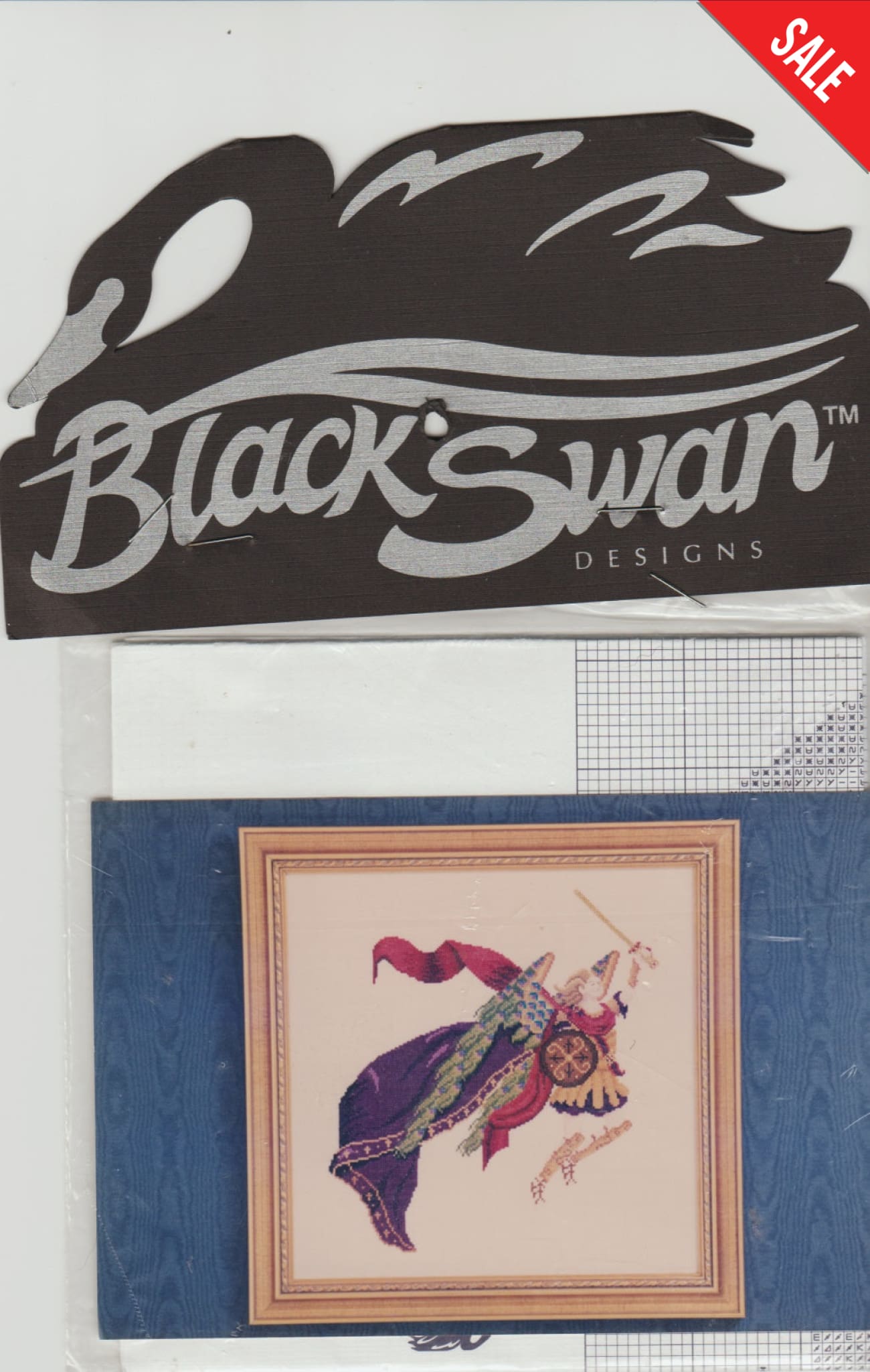 Black Swan Michael cross stitch pattern