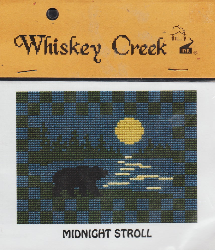 Whiskey Creek Ink Midnight Stroll cross stitch pattern