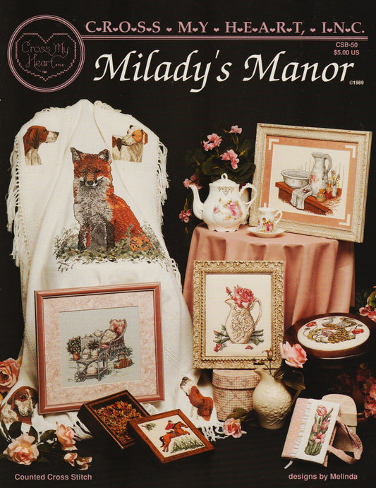 Cross My Heart Milady's ManorCSB-50 cross stitch pattern