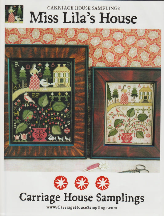 Carriage House Miss Lila's House cross stitch pattern