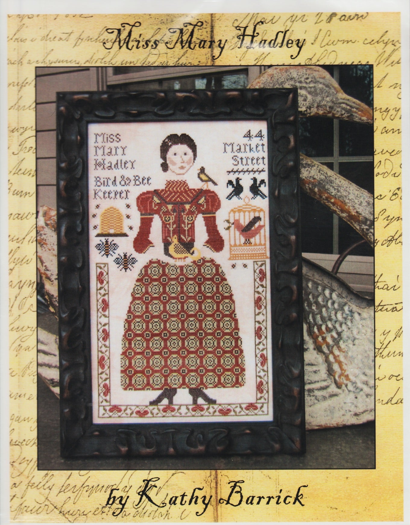 Kathy Barrick Miss Mary Hadley cross stitch pattern