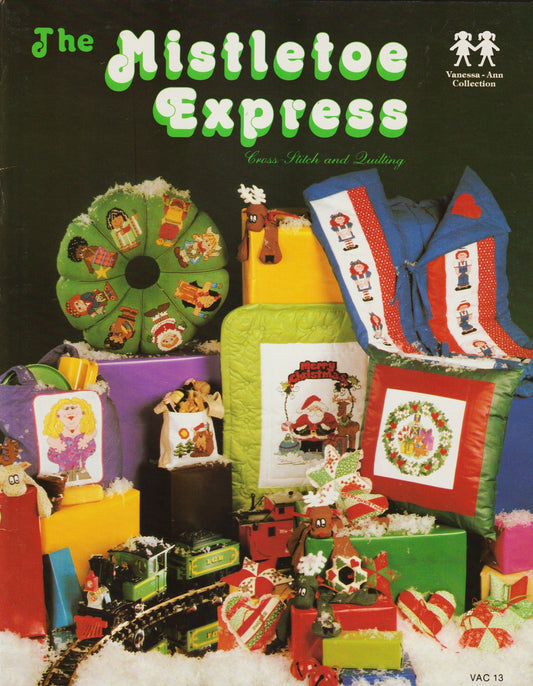 Vanessa-Ann Mistletoe Express VAC13 cross stitch pattern