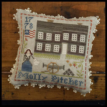 Little House Needleworks Molly Pitcher Early Americans cross stitch pattern