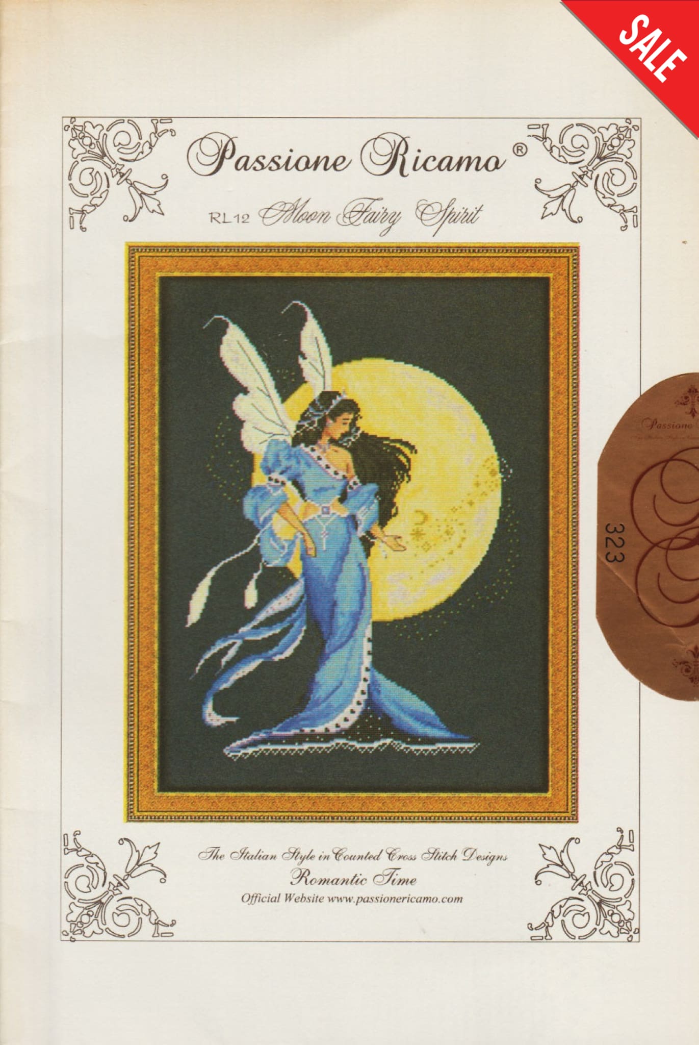 Passione Riacamo Moon Fairy Spirit RL12 cross stitch pattern