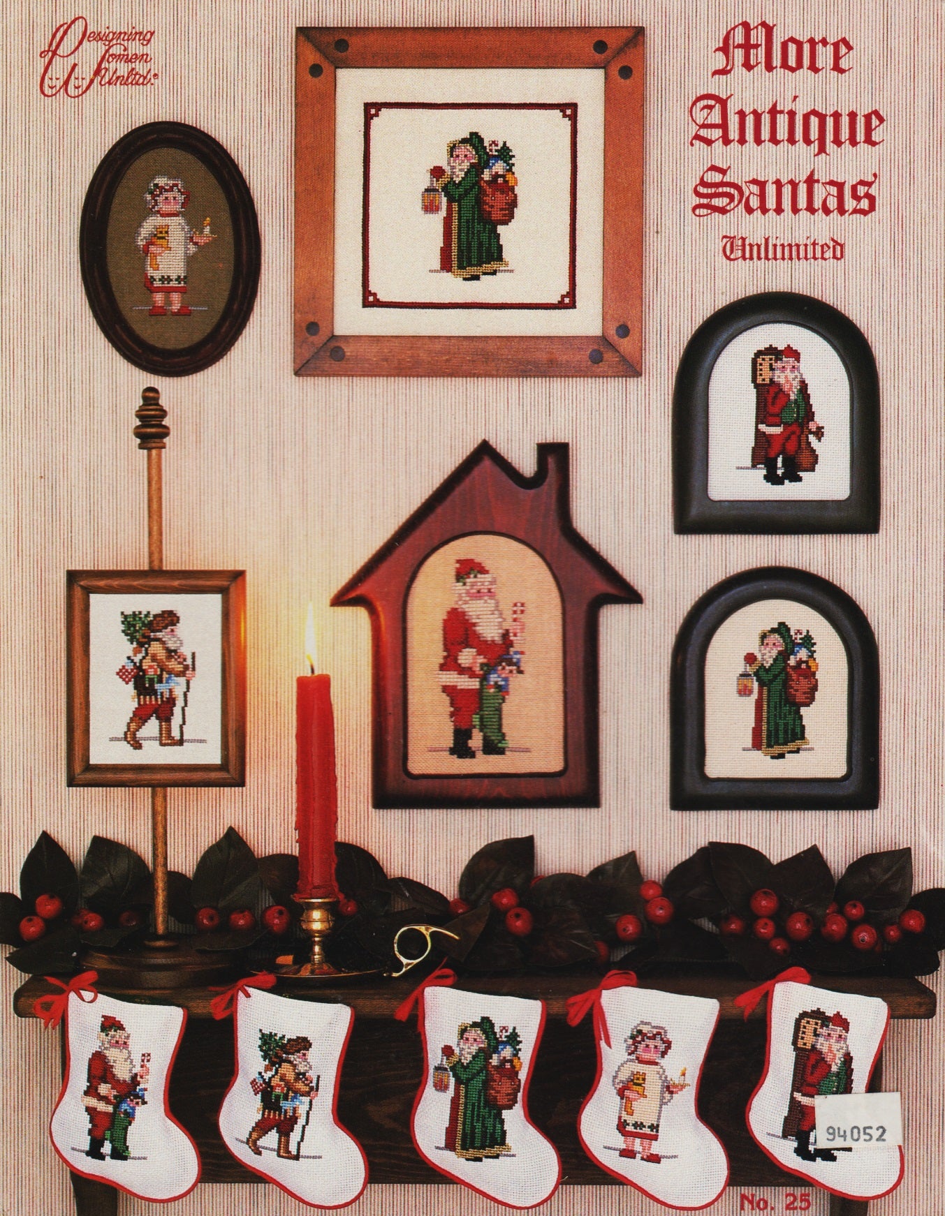 Designing Women More Antique Santas 25 cross stitch pattern