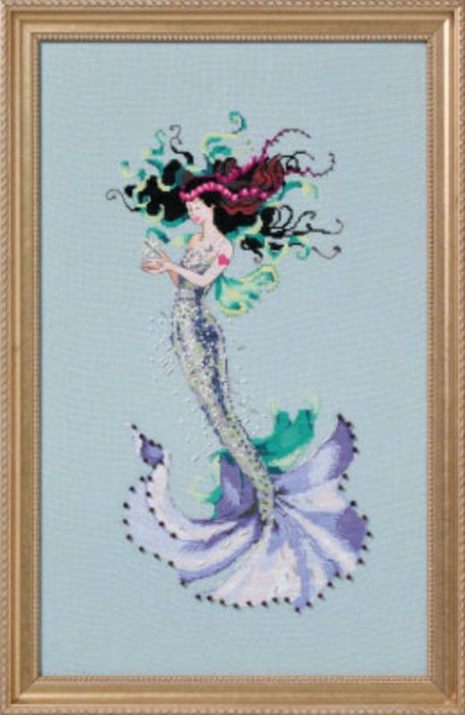 Mirabilia Morgana MD196 mermaid cross stitch pattern