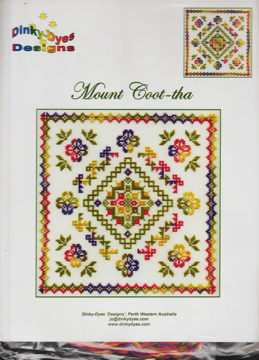Dinky Dyes Designs Mount Coot-tha cross stitch pattern