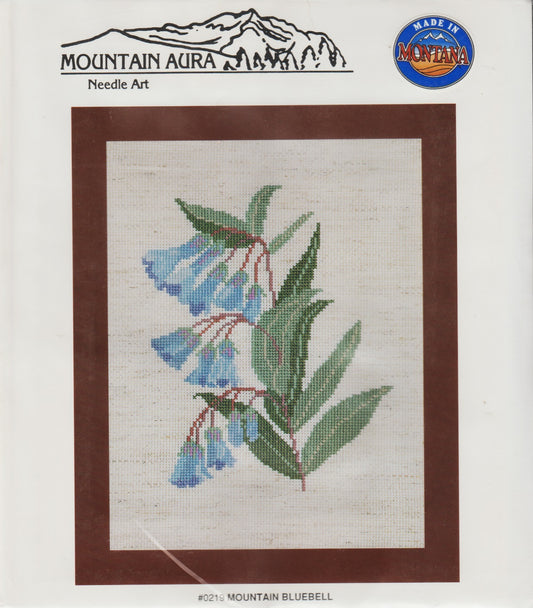 Mountain Aura Mountain Bluebell 0219 cross stitch pattern