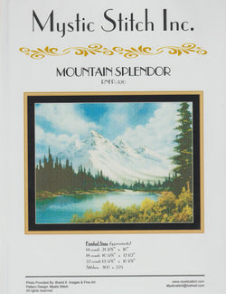Mystic Stitch Mountain Splendor RNFP-320 cross stitch pattern
