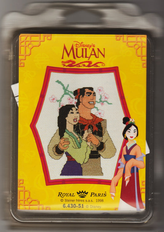 Royal Paris Mulan 6.430-51 Disney cross stitch kit