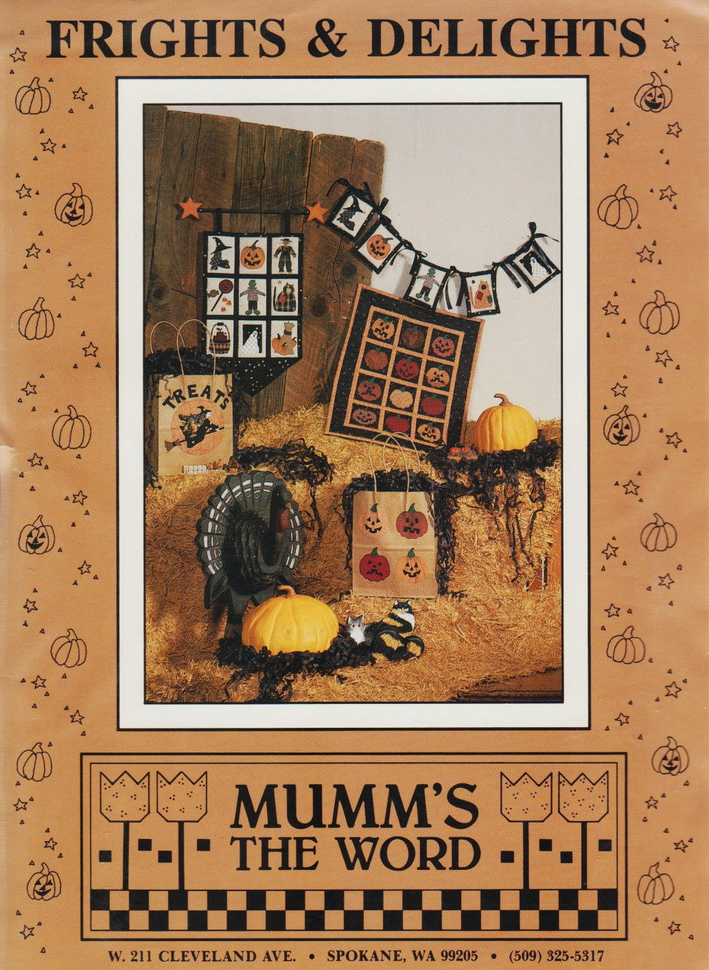 Mumm's The Word Frights & Delights quilt pattern