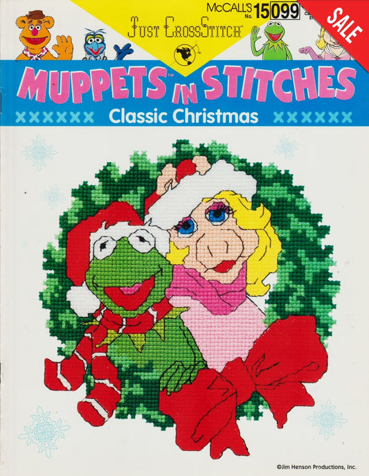 Just Crosstitch Muppets in Stitches Classic Christmas 15099 cross stitch pattern