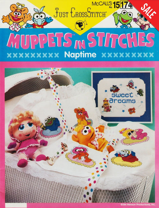 Just CrossStitch Muppets in Stitches 174 cross stitch pattern