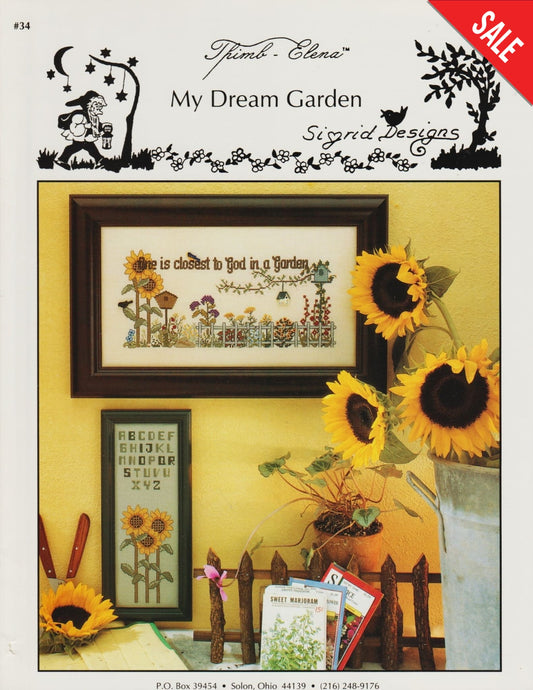 Sigrid Designs My Dream Garden 34 cross stitch pattern
