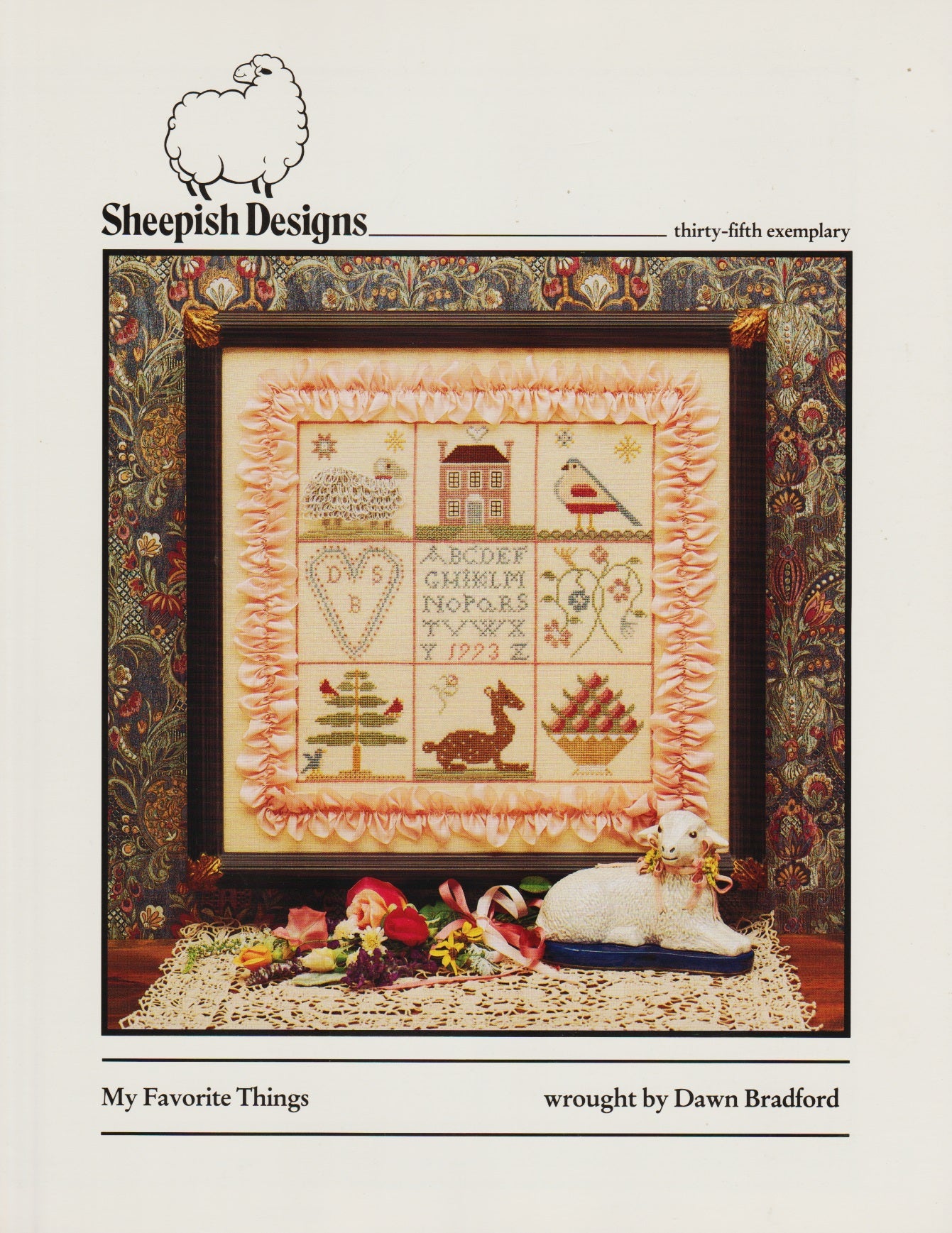 Sheepish Designs My Favorite Things cross stitch pattern