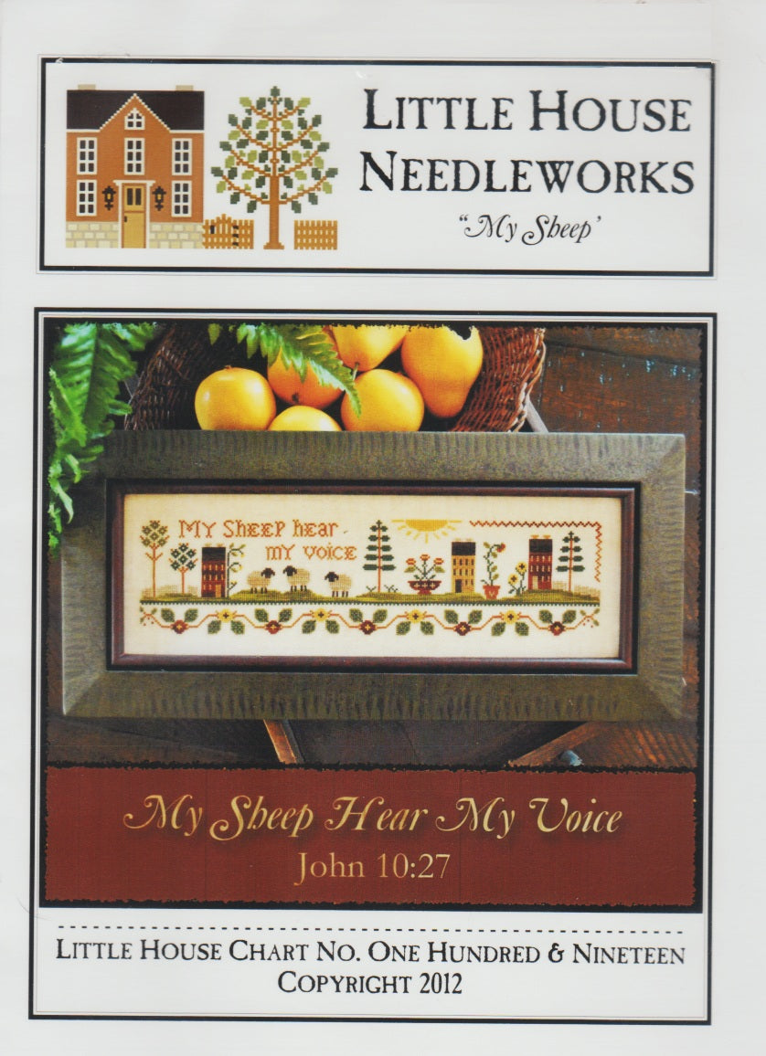 Little House Needleworks My Sheep 119 cross stitch pattern