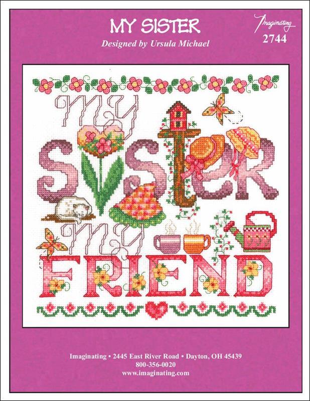 Imaginating My Sister 2744 cross stitch pattern