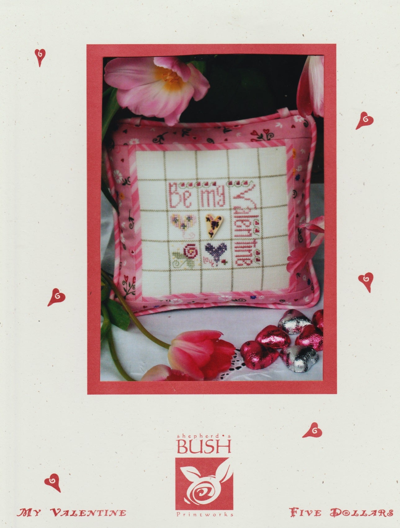 Shepherd's Bush My Valentine cross stitch pattern