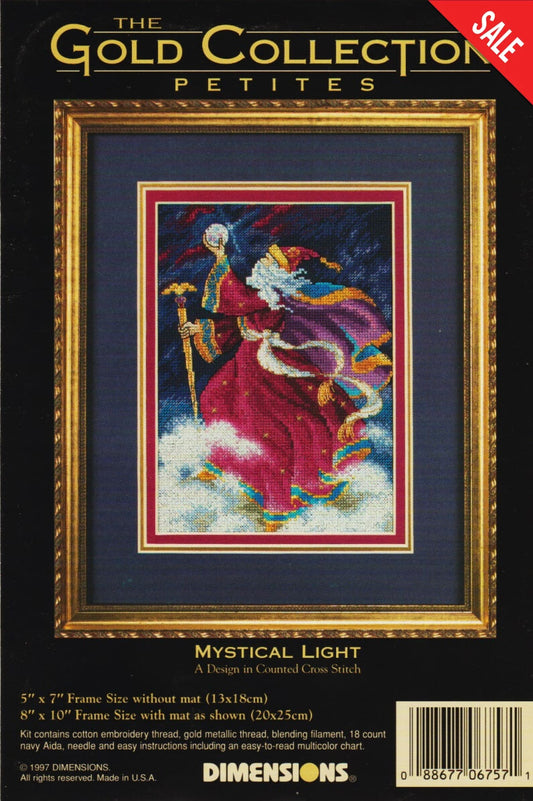 Dimensions Mystical Light 6757 wizard cross stitch kit