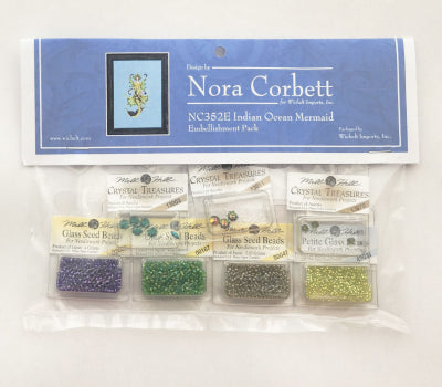 Nora Corbett Indian Ocean Mermaid NC352 embellishment pack