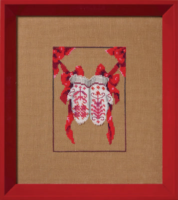 Nora Corbett Red Mittens NC363 cross stitch pattern