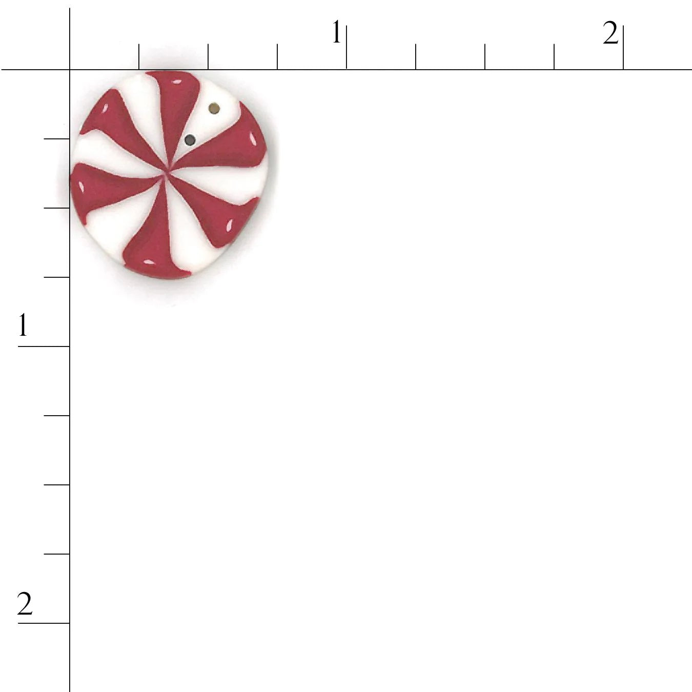 Peppermint Swirl NH1067 Buttons