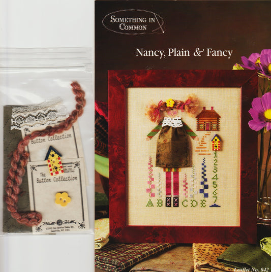 Something in Common Nancy, Plain & Fancy 042 cross stitch pattern
