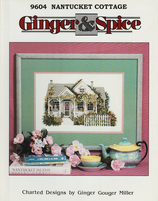 Ginger & Spice Nantucket Cottage 9604 cross stitch pattern