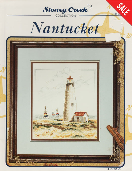 Stoney Creek Nantucket LFT86 lighthouse cross stitch pattern