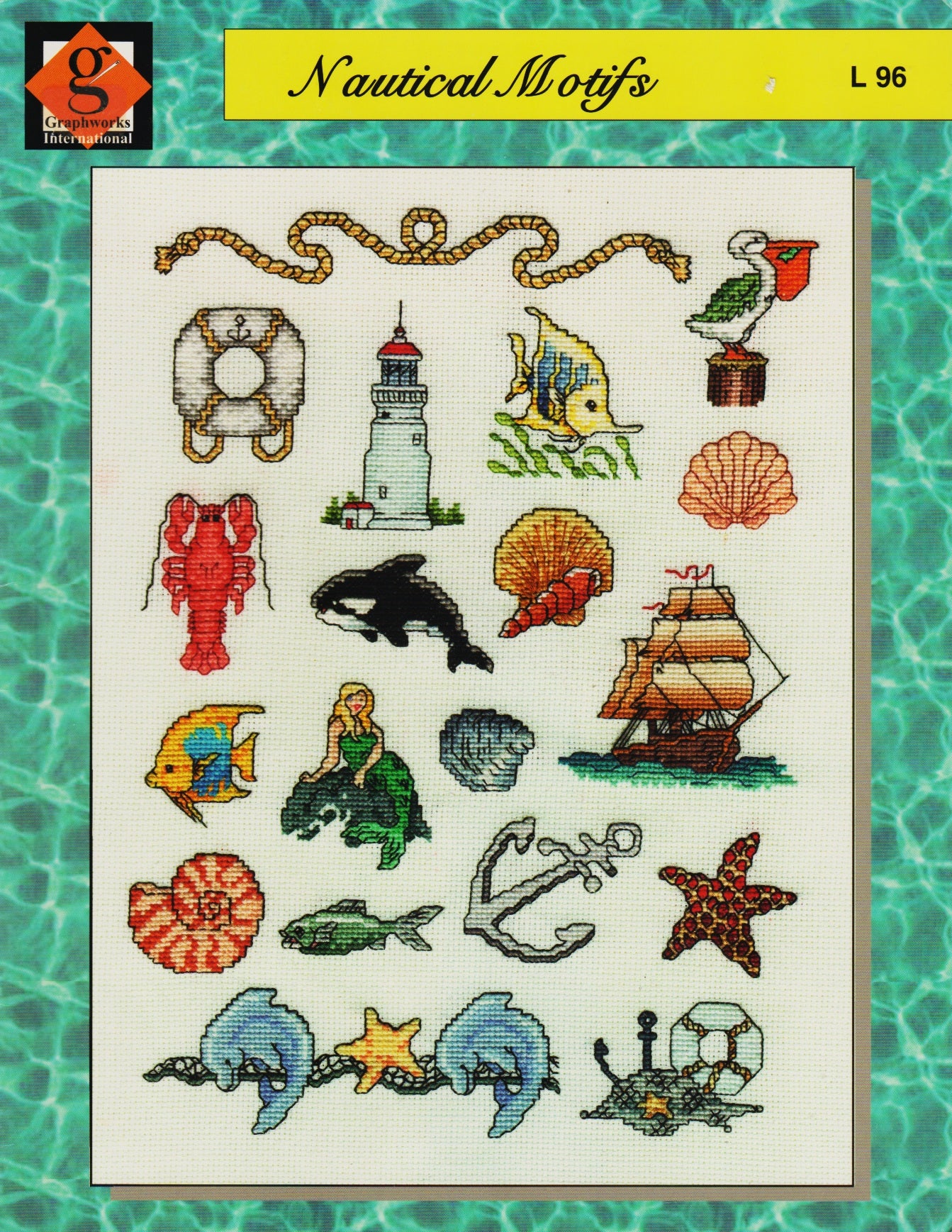 Graphworks Nautical Motifs L96 cross stitch pattern