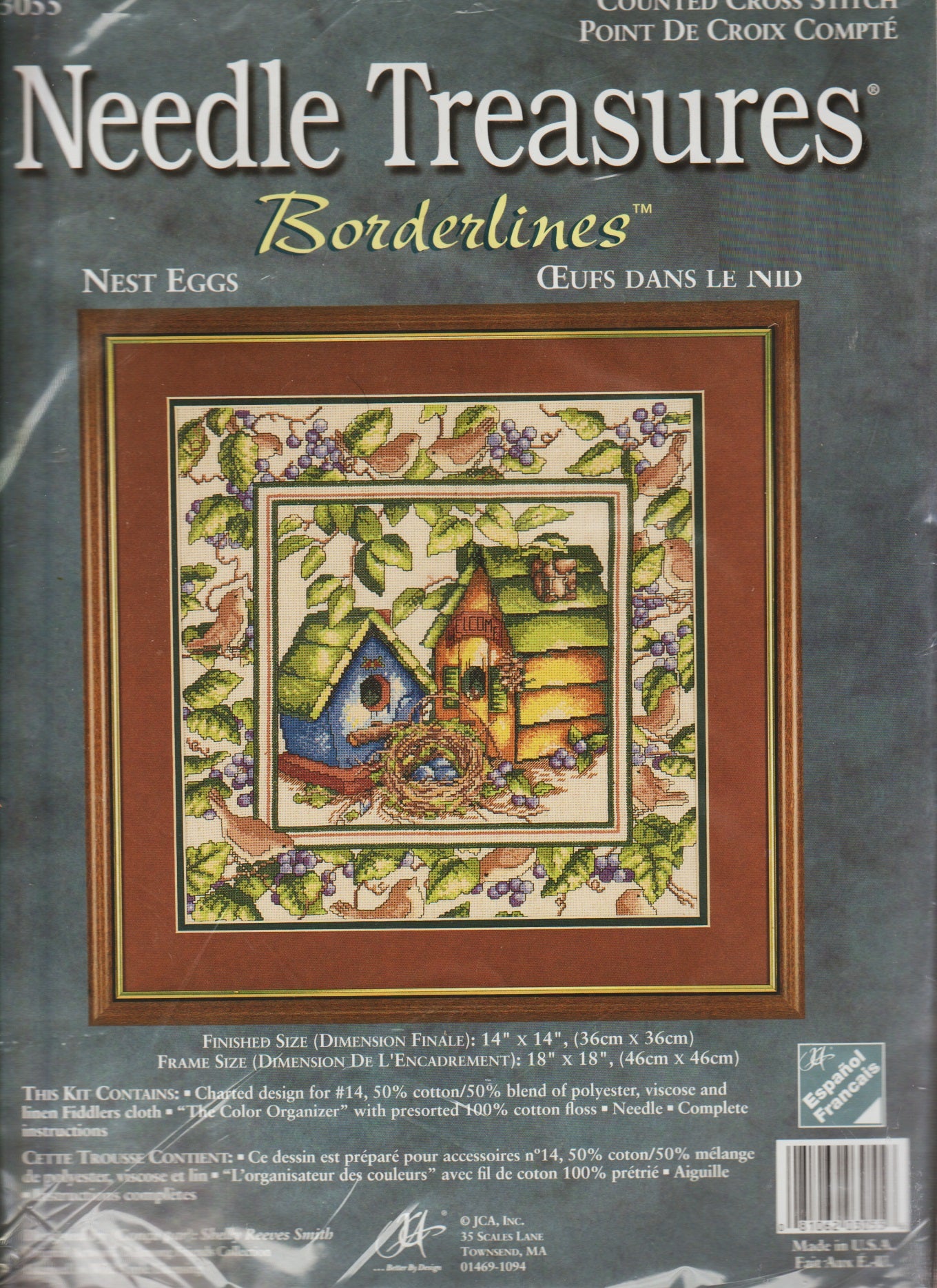 Johnson Creative JCA Nest Eggs 03055 cross stitch kit