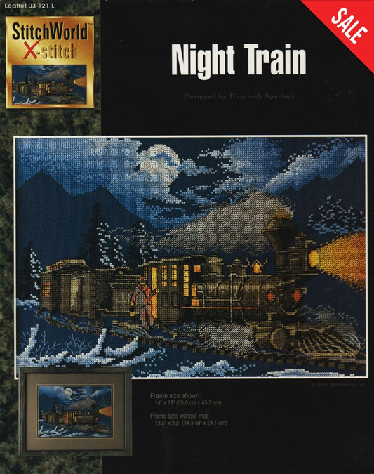 StitchWorld X-Stitch Night Train 03-121L cross stitch pattern