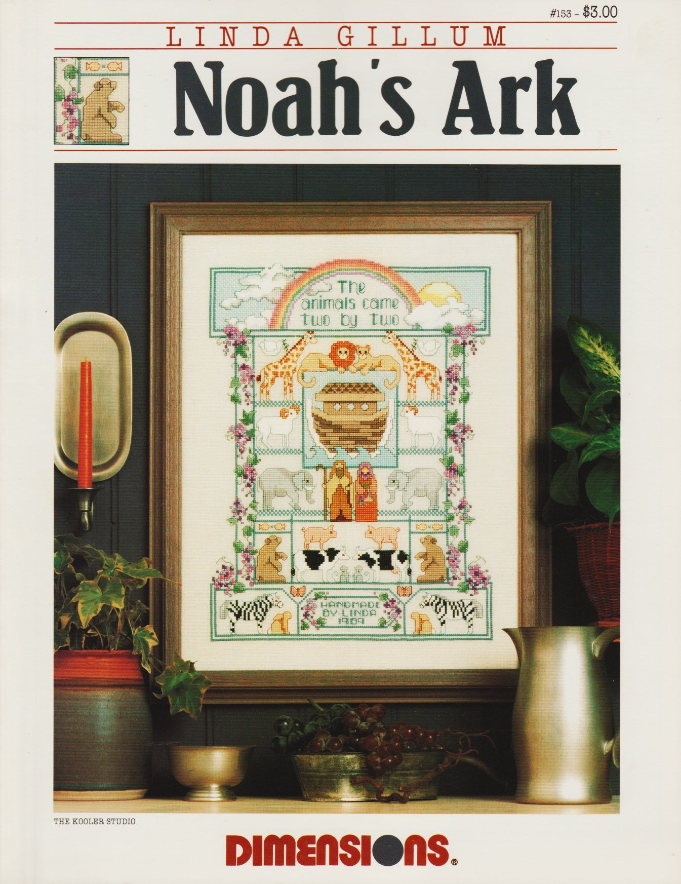 Dimensions Noah's Ark 153 religious cross stitch pattern