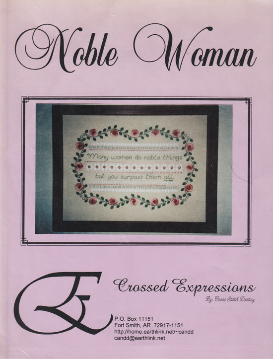 Nobel Women pattern – Sandra's Stitch Stash