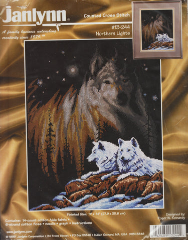 JanLynn Northern Lights 13-244 cross stitch kit