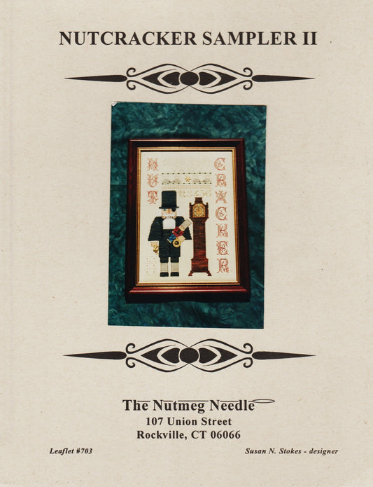 The Nutmeg Needle Nutcracker Sampler 703 cross stitch pattern