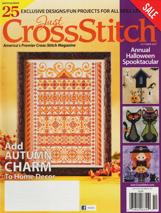 Just CrossStitch October 2017 magazine