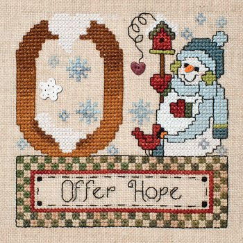 Stoney Creek Offer Hope PM505 cross stitch pattern