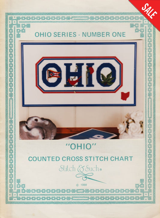 Stitch & Such Ohio cross stitch pattern