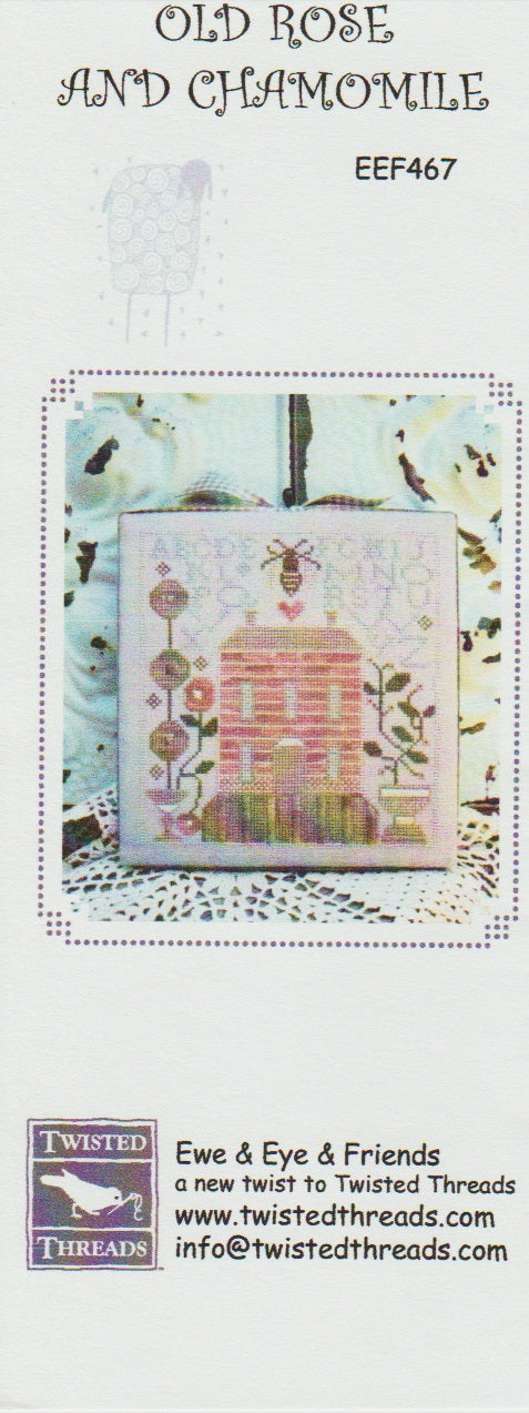 Ewe & Eye Old Rose and Chamomile EEF467 cross stitch pattern