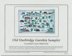 Posey Collection Old Sturbridge Gurshin Sampler cross stitch pattern