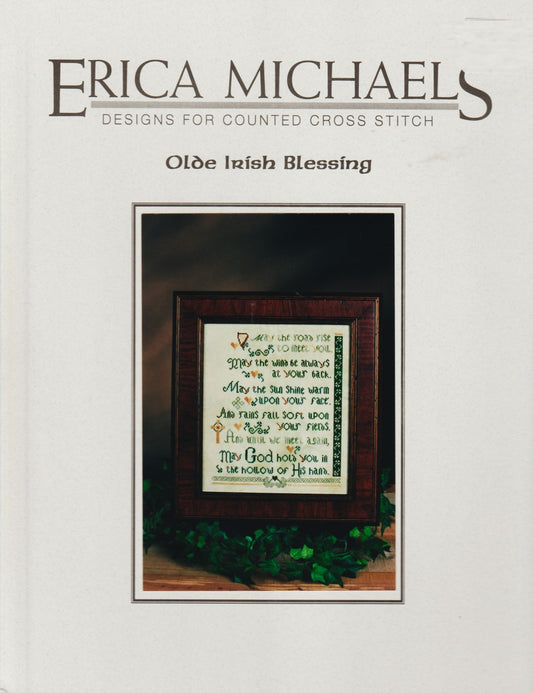 Erica Michaels Olde Irish Blessing cross stitch pattern