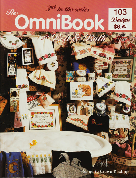 Jeanette Crew Designs Omnibook 3 cross stitch pattern