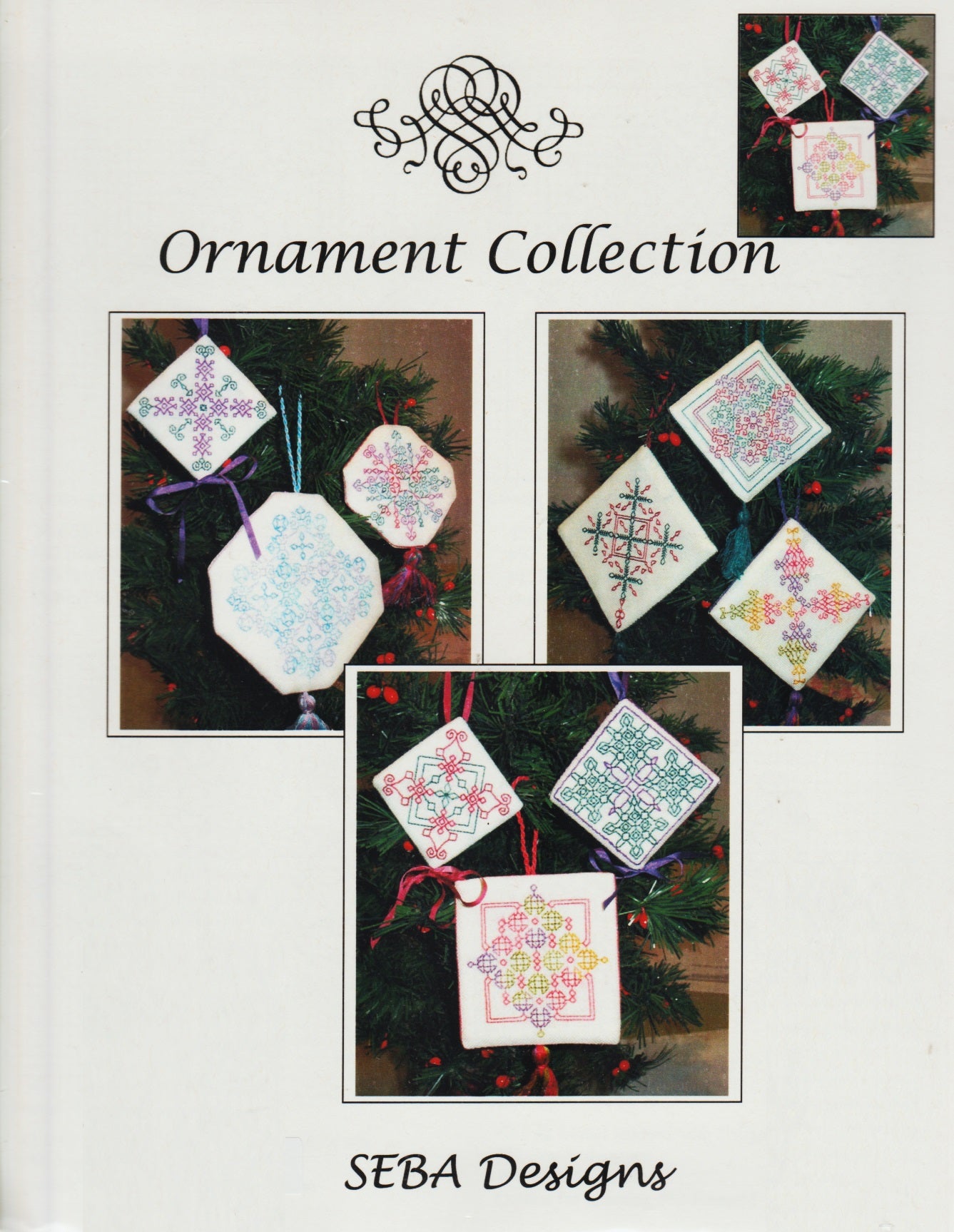 SEBA Designs Ornament Collection christmas cross stitch pattern