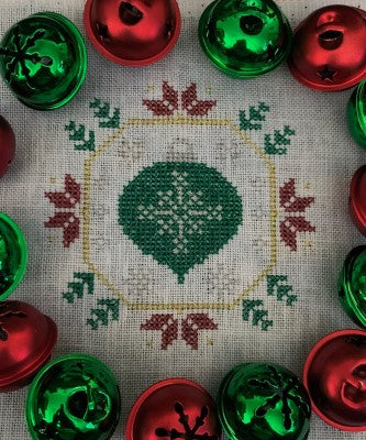 Darling & Whimsy Quirky Quaker Ornament cross stitch pattern