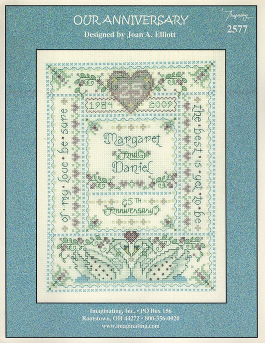 Imaginating Our Anniversary 2577 cross stitch pattern