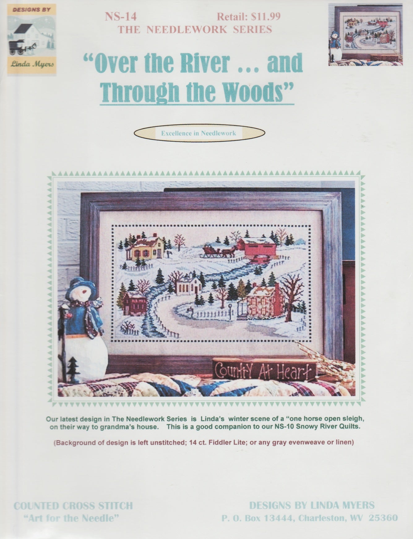 Linda Myers Over The River ... and Through the Woods NS-14 cross stitch pattern