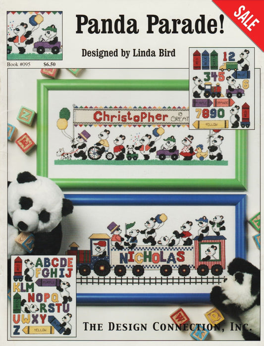 Design Connection Panda Parade 095 cross stitch pattern