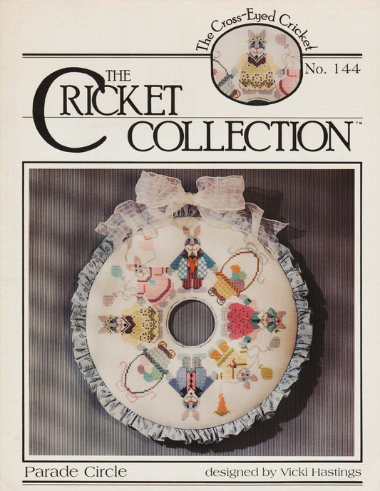 Cricket Collection Parade Circle CC144 Easter cross stitch pattern